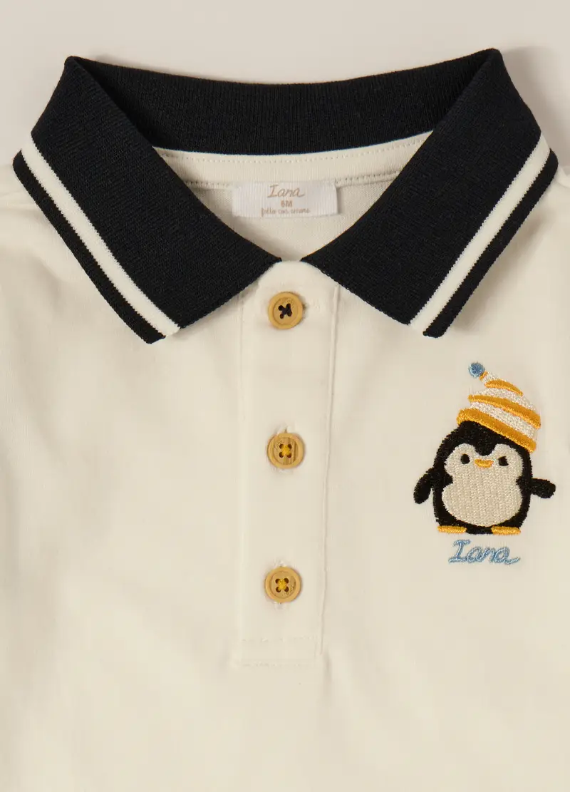 IANA Polo Neonato Multicolore 4123338 miniatura 3