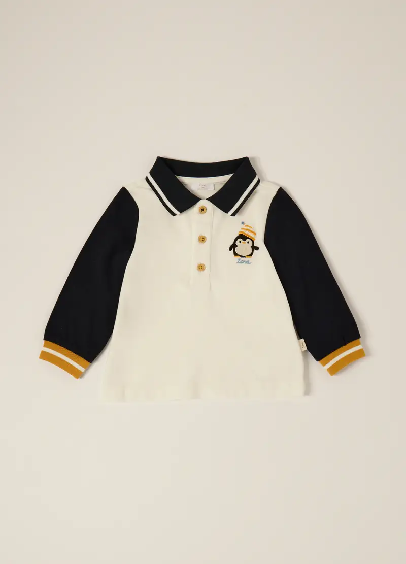 IANA Polo Neonato Multicolore 4123338