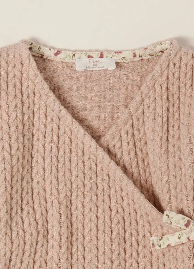 Set Neonati Rosa Con Maglia E Pantaloni, Neonato, Rosa miniatura 3