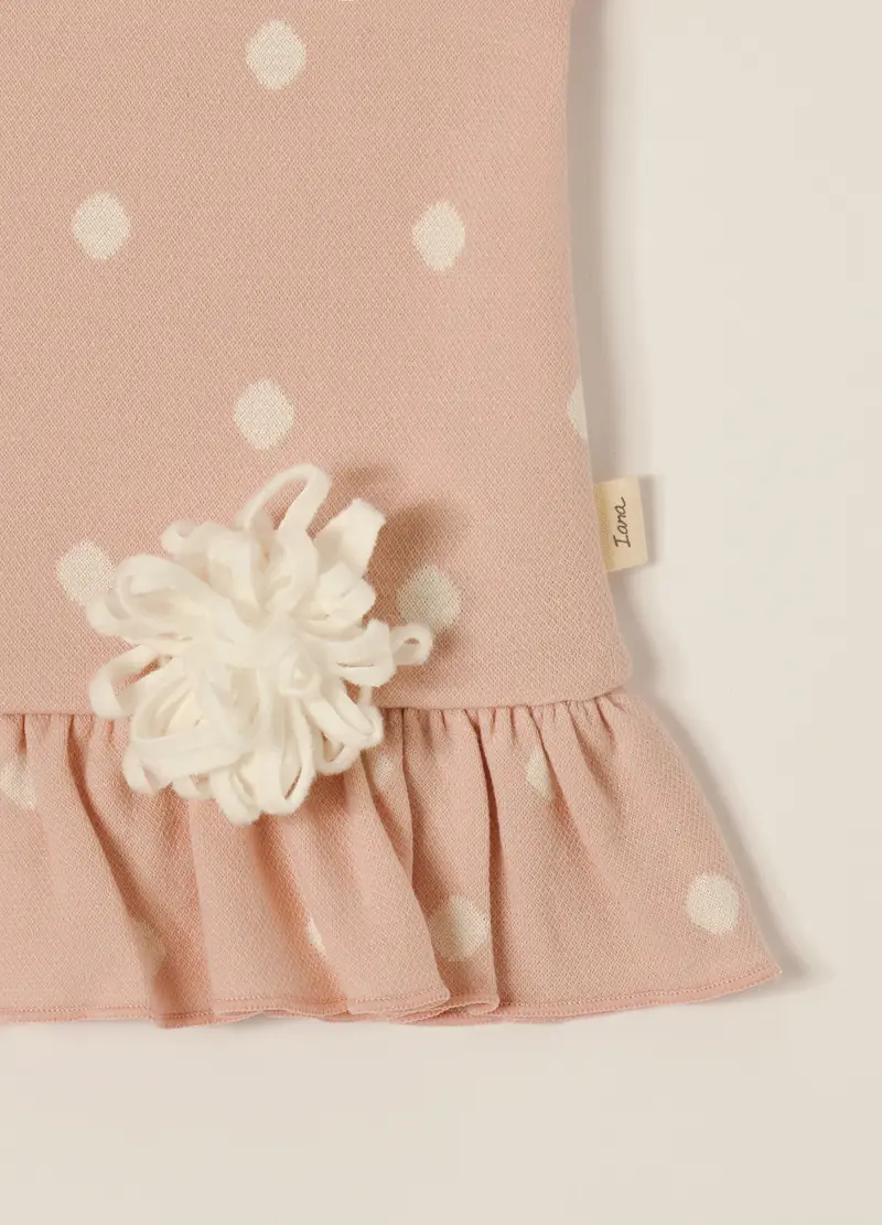 Set Rosa In Cotone Elasticizzato Per Neonato, Neonata, Rosa miniatura 3