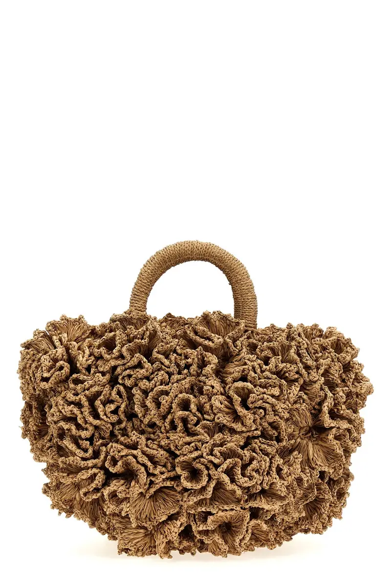 Borsa A Mano Coral Beige