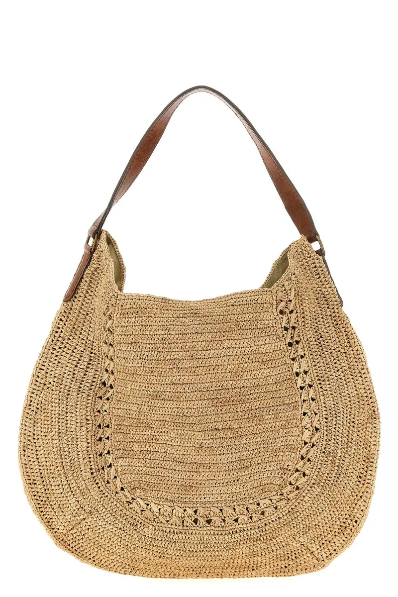 Borsa A Spalla Meva Beige