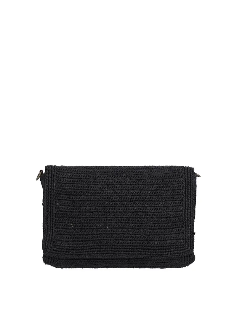Borsa in Rafia Nero