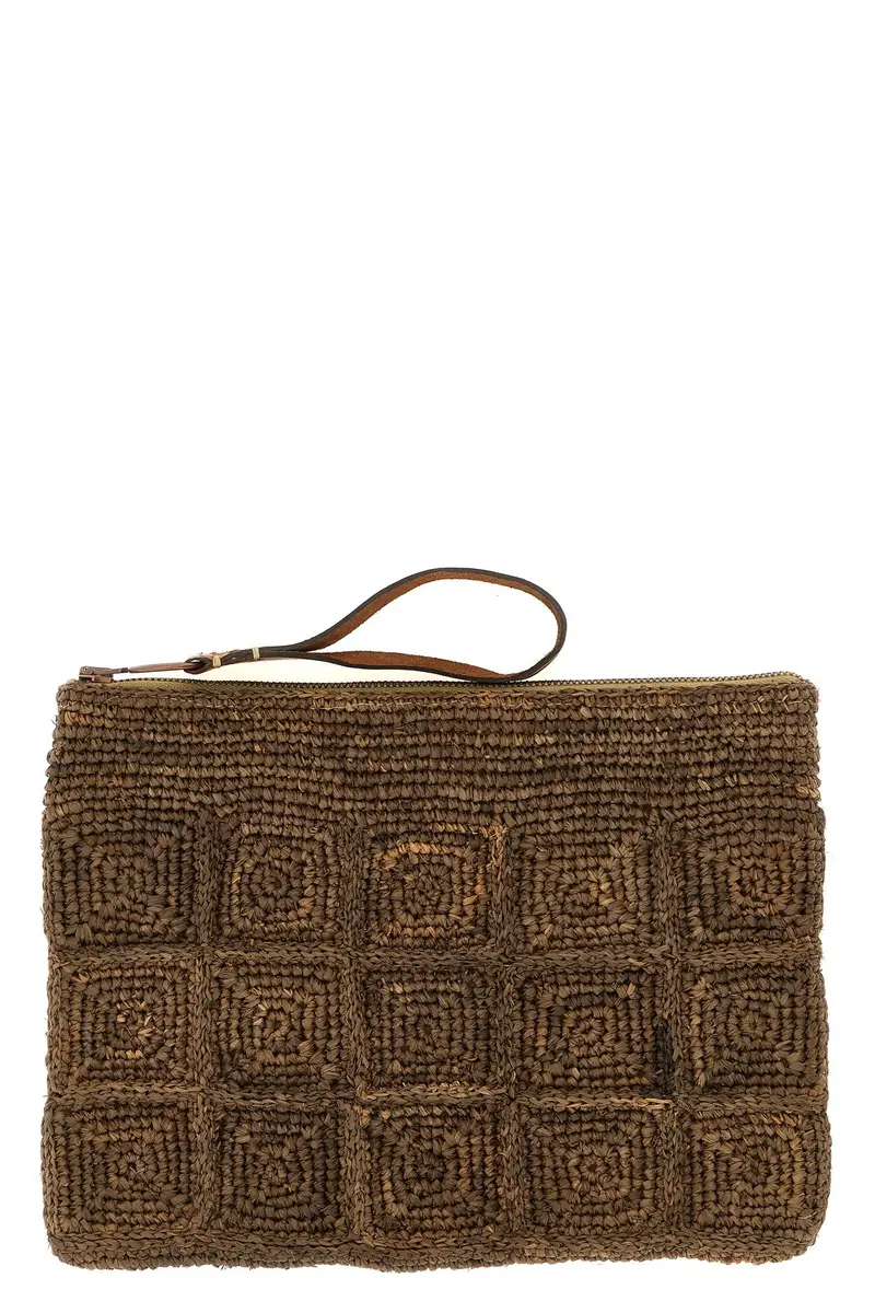 Pochette Tanala Marrone