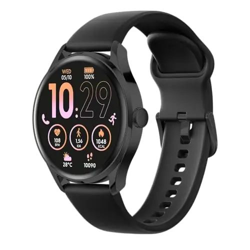 ICE-WATCH - ICE smart 2.0 - Orologio connesso rotondo nero da uomo con cinturino in silicone miniatura 2