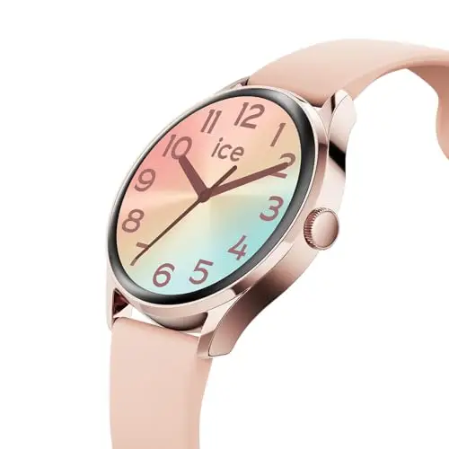 ICE-WATCH - Ice Smart 2.0 Rose-Gold - Nude - Orologio connesso rosa rotondo da donna miniatura 3