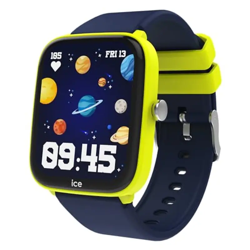 ICE-WATCH - ICE smart junior 2.0 Yellow - Orologio connesso giallo da bambino con cinturino in silicone blu miniatura 3