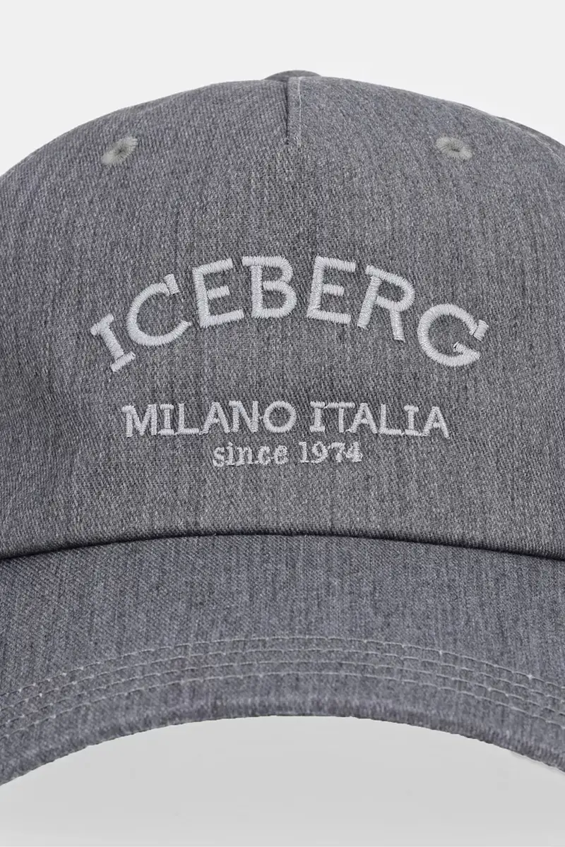 berretto da baseball colore grigio 7102 6966 miniatura 2