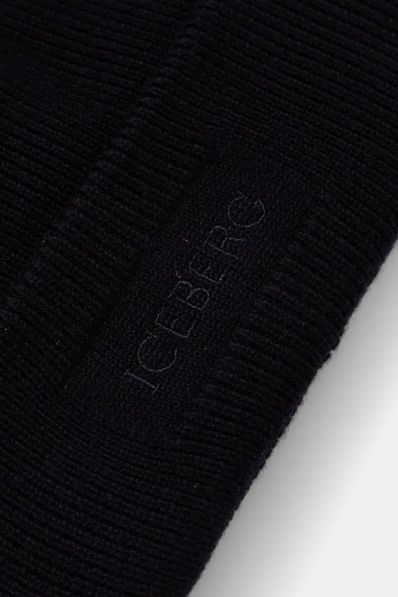 berretto in lana colore beige 30 409 005 Blu navy miniatura 3