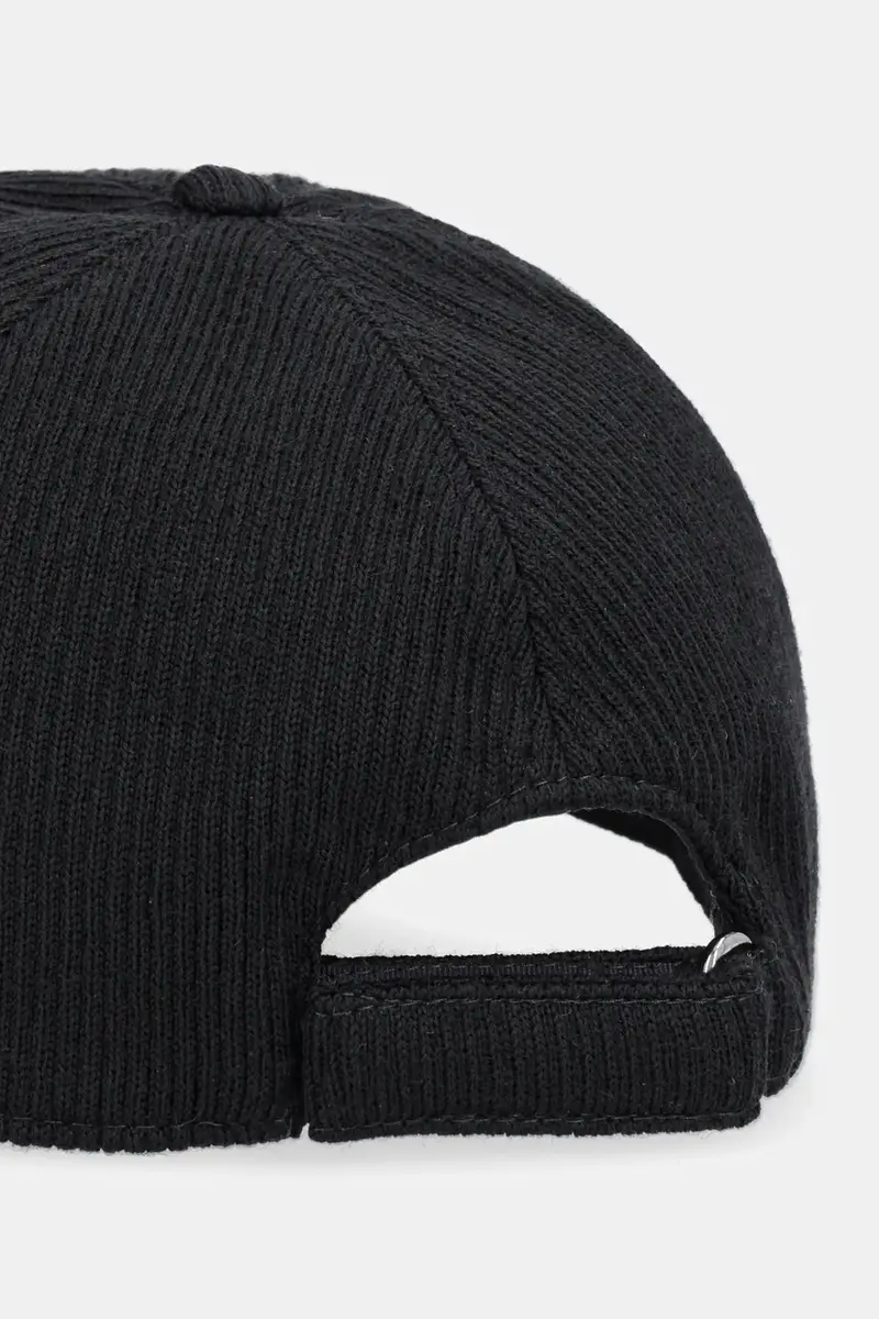 cappello da baseball con lana colore nero 7102 6962 miniatura 3