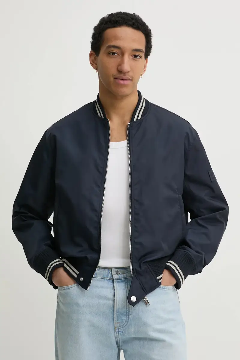giacca bomber uomo colore blu navy