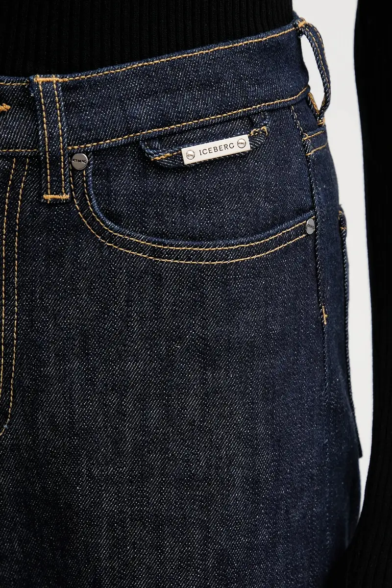 Iceberg Jeans Donna Blu 3593298 miniatura 4