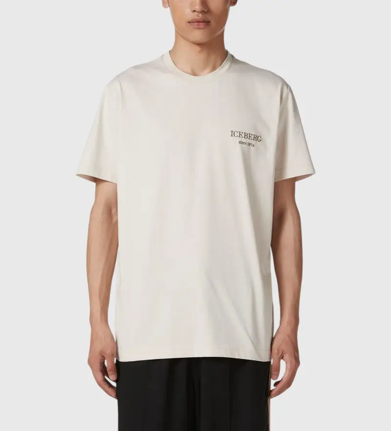 Iceberg T-shirt Uomo Beige 4035315