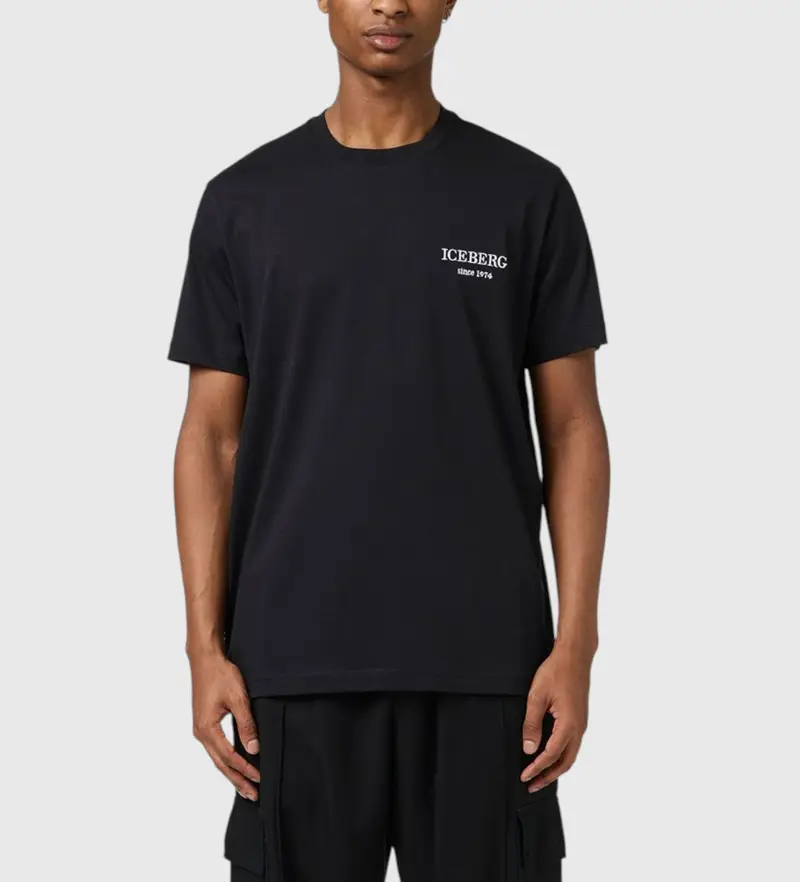 Iceberg T-shirt Uomo Nero 4055751
