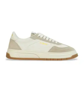 per uomo IU1724 1724 Clock V2 Sneakers in pelle bianca (43), Bianco, Basso, Stringhe, Casual