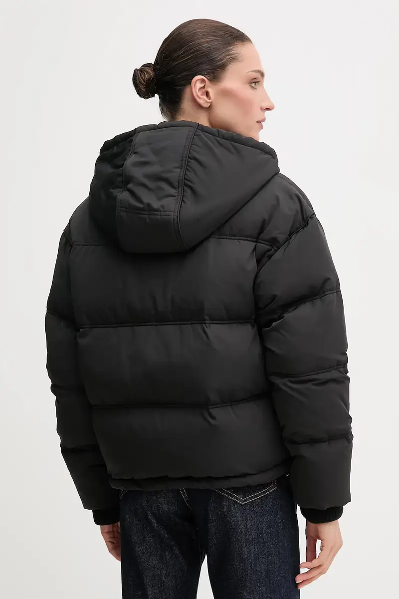 piumino colore nero J031 6403 miniatura 3