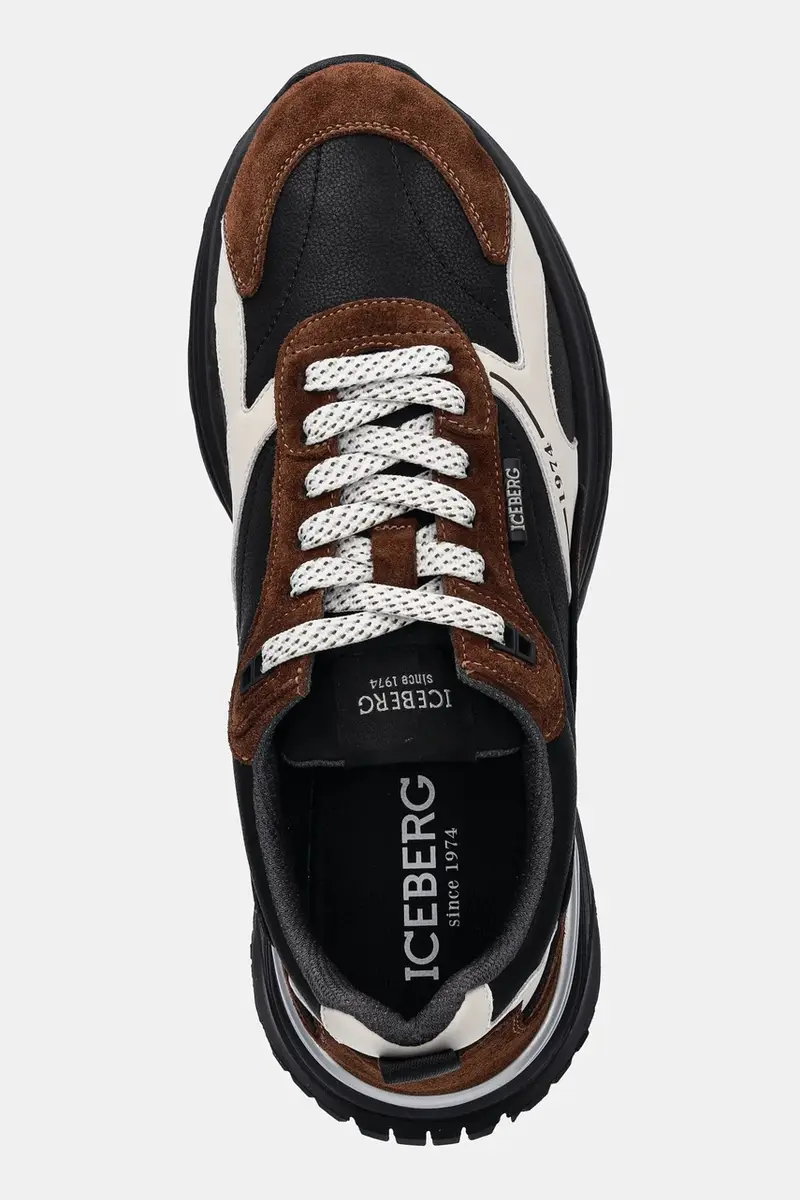 sneakers Hawk uomo colore marrone IU17580A miniatura 4