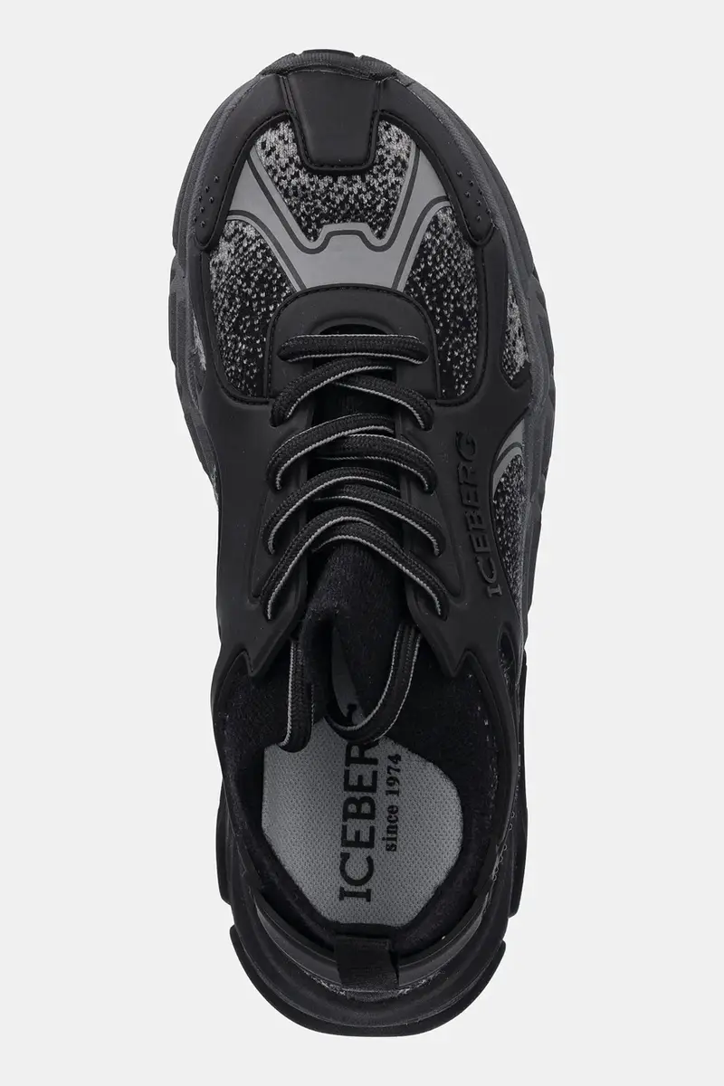 sneakers ICB-One uomo colore nero IUSOCK05 miniatura 4