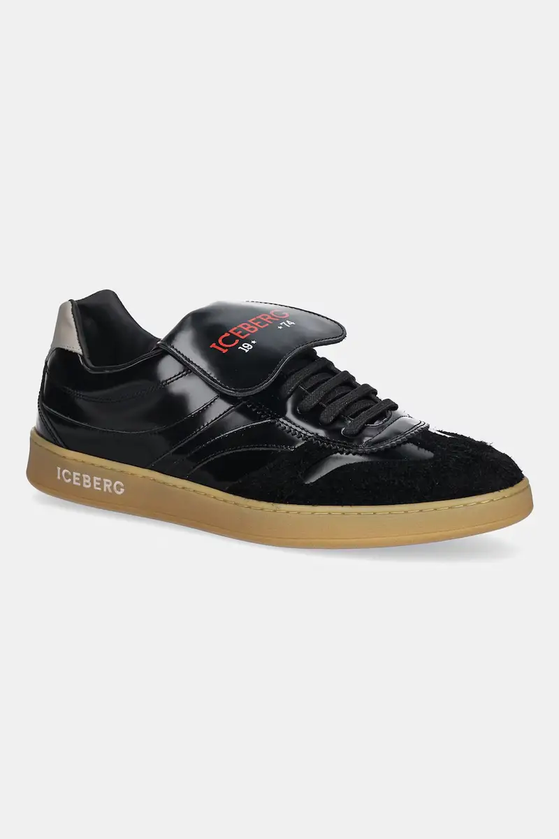 sneakers in pelle California colore nero IU180901