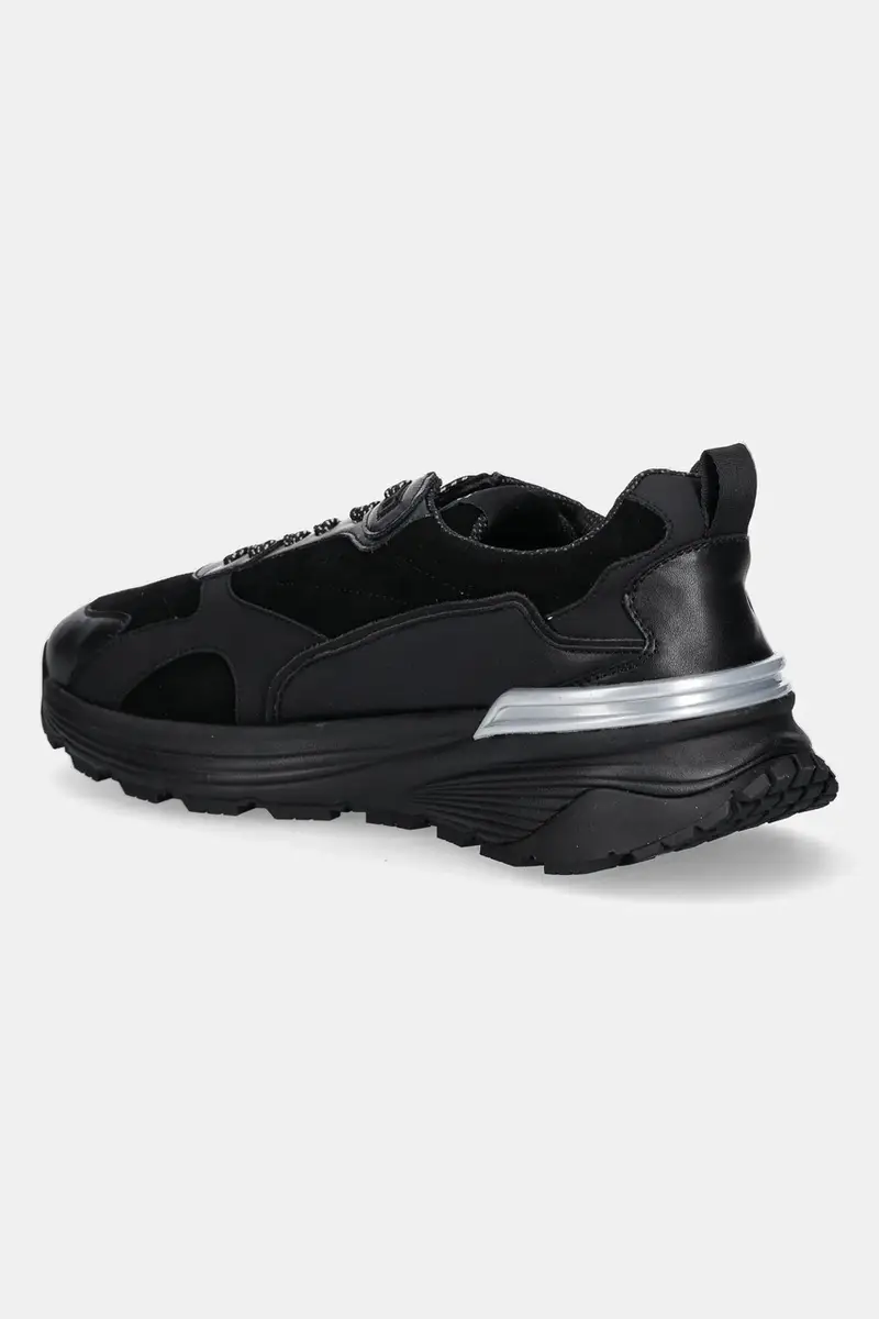 sneakers in pelle Hawk uomo colore nero IU175807 miniatura 3