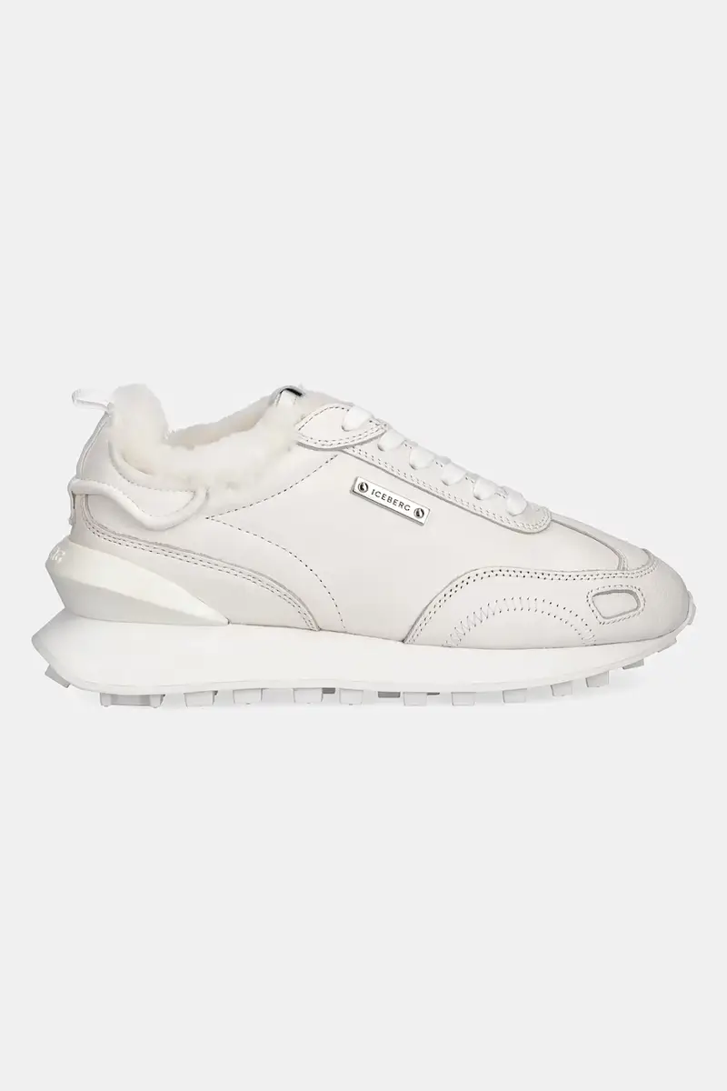 sneakers in pelle Loop donna colore beige ID232005 miniatura 2