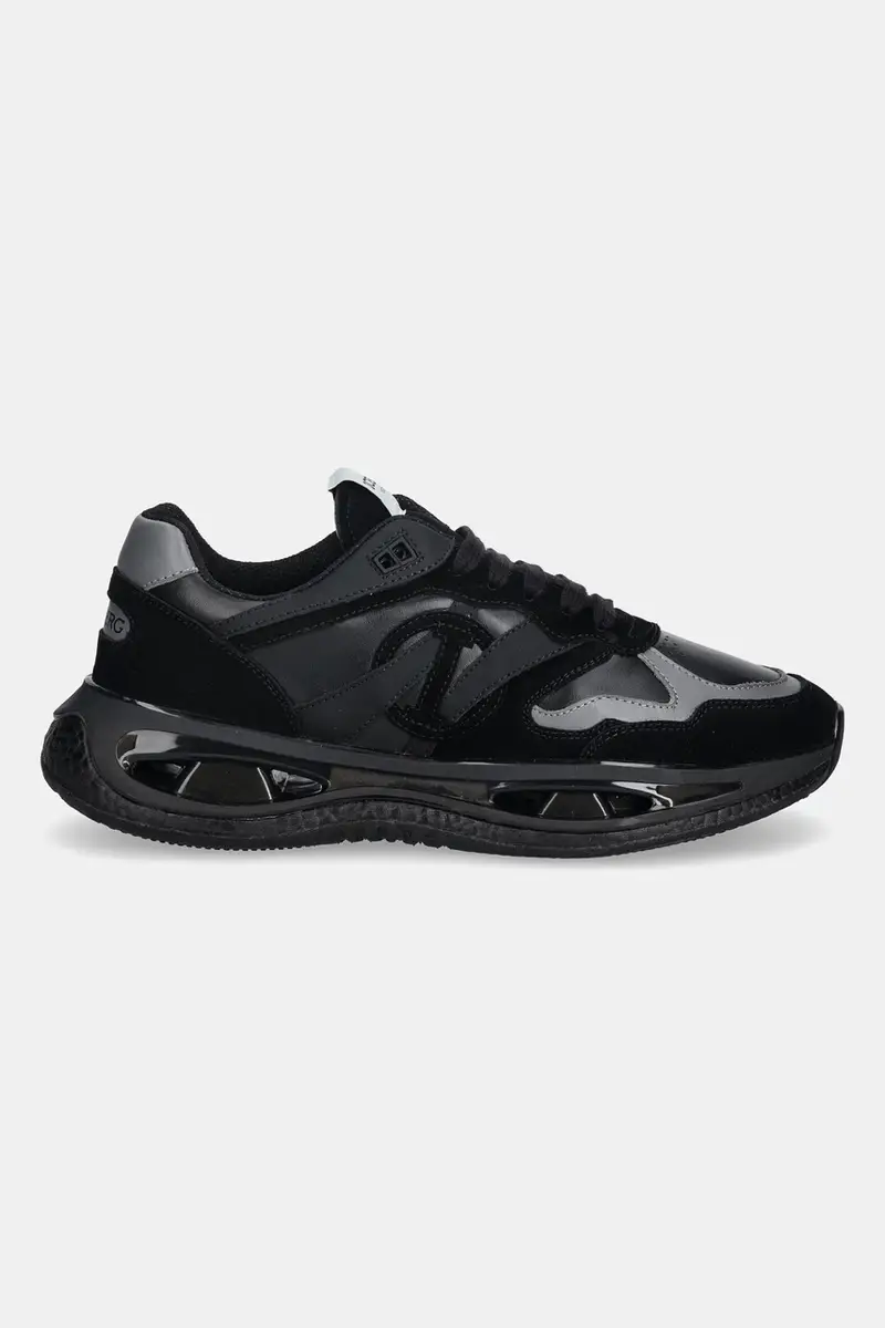 sneakers in pelle Space Nero miniatura 2