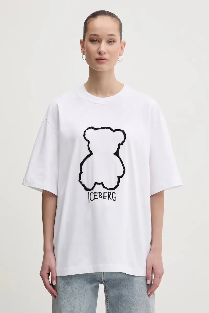 Iceberg T-shirt Donna Bianco 3300843