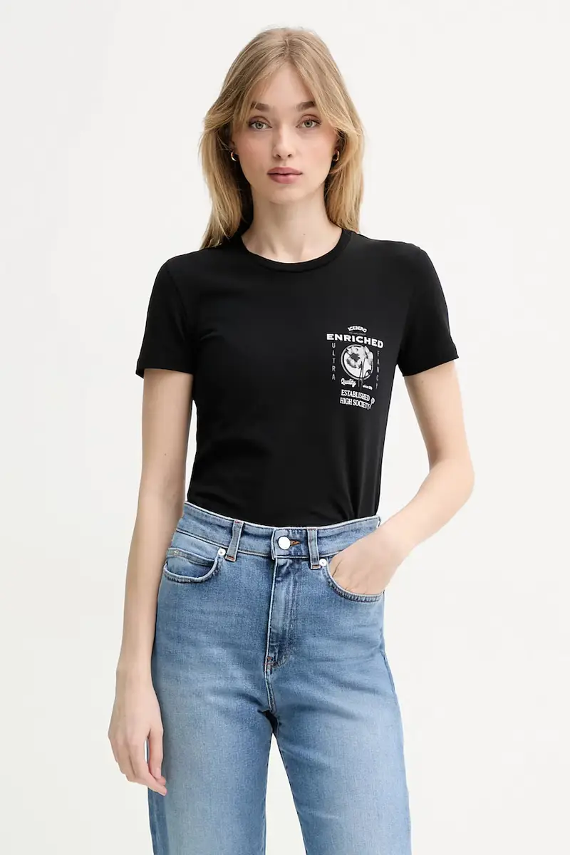Iceberg T-shirt Donna Nero 3337329