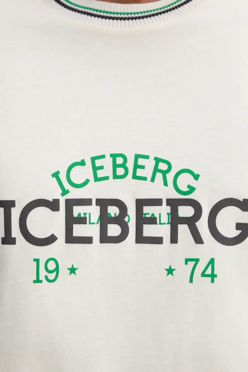 Iceberg T-shirt Uomo Beige 3242718 miniatura 5