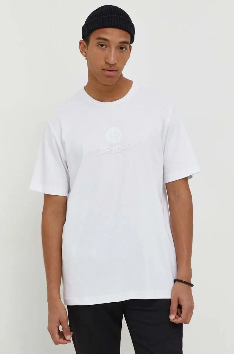 Iceberg T-shirt Uomo Bianco 2216078