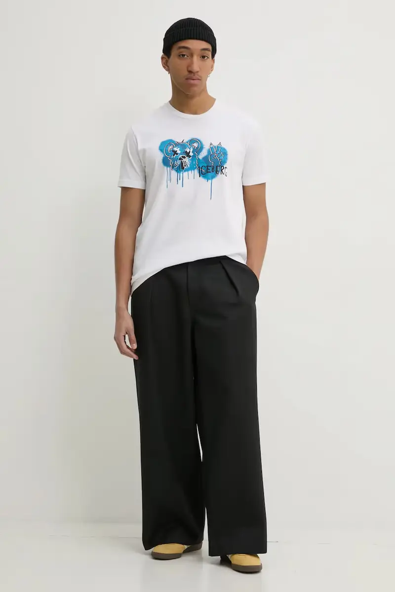 Iceberg T-shirt Uomo Bianco 3576982 miniatura 2