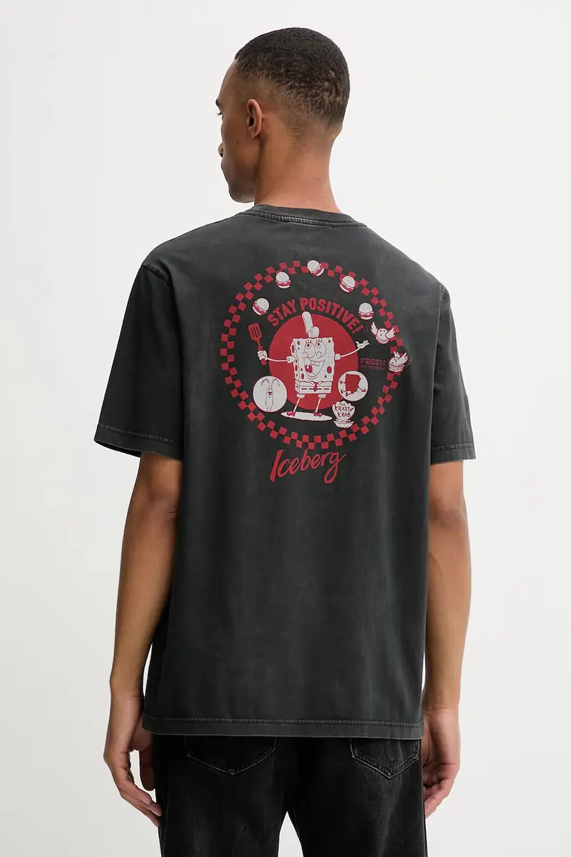 Iceberg T-shirt Uomo Grigio 3250025