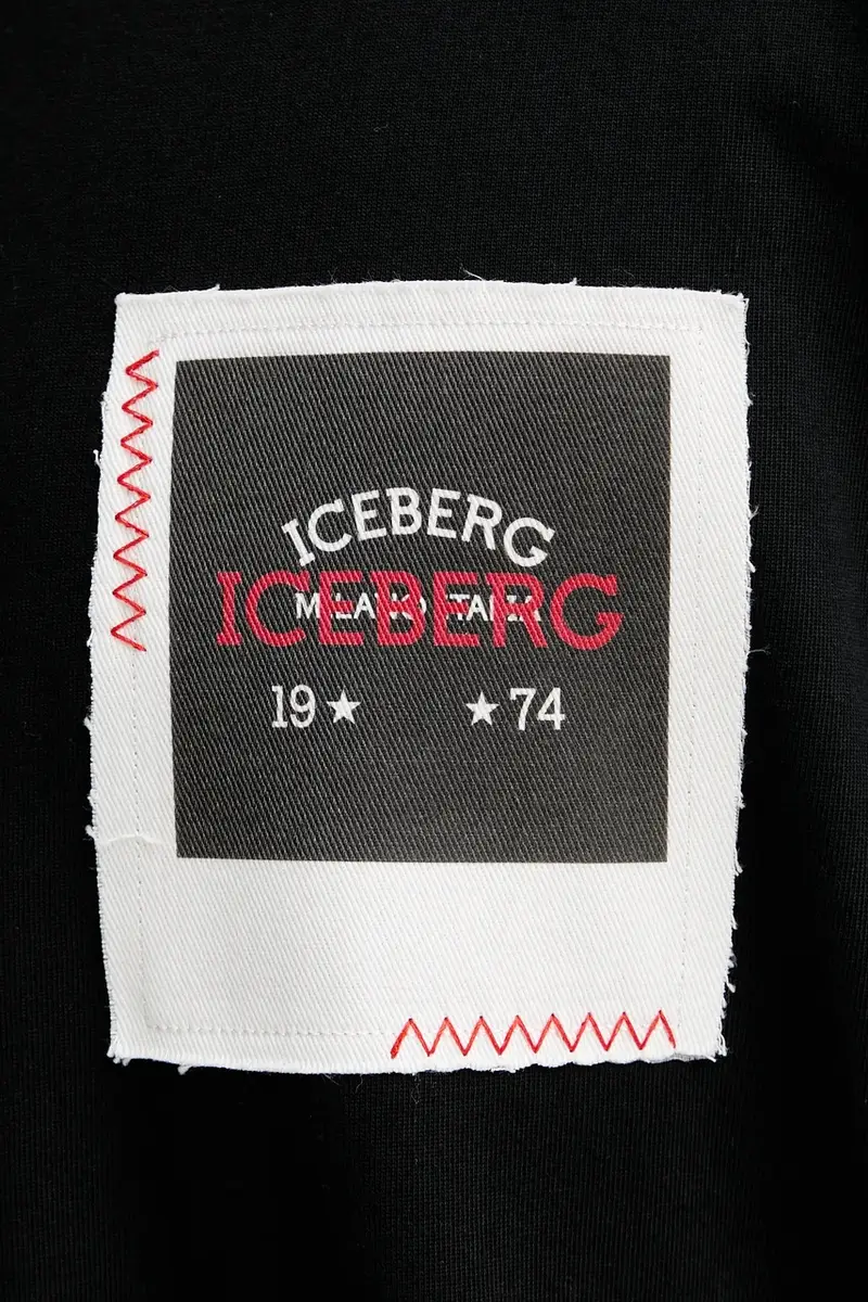 Iceberg T-shirt Uomo Nero 3275712 miniatura 5