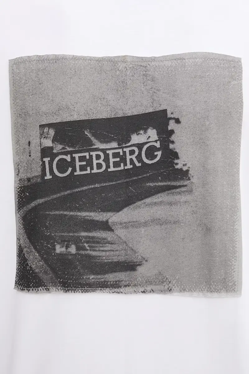 Iceberg T-shirt Uomo Bianco 3243392 miniatura 5
