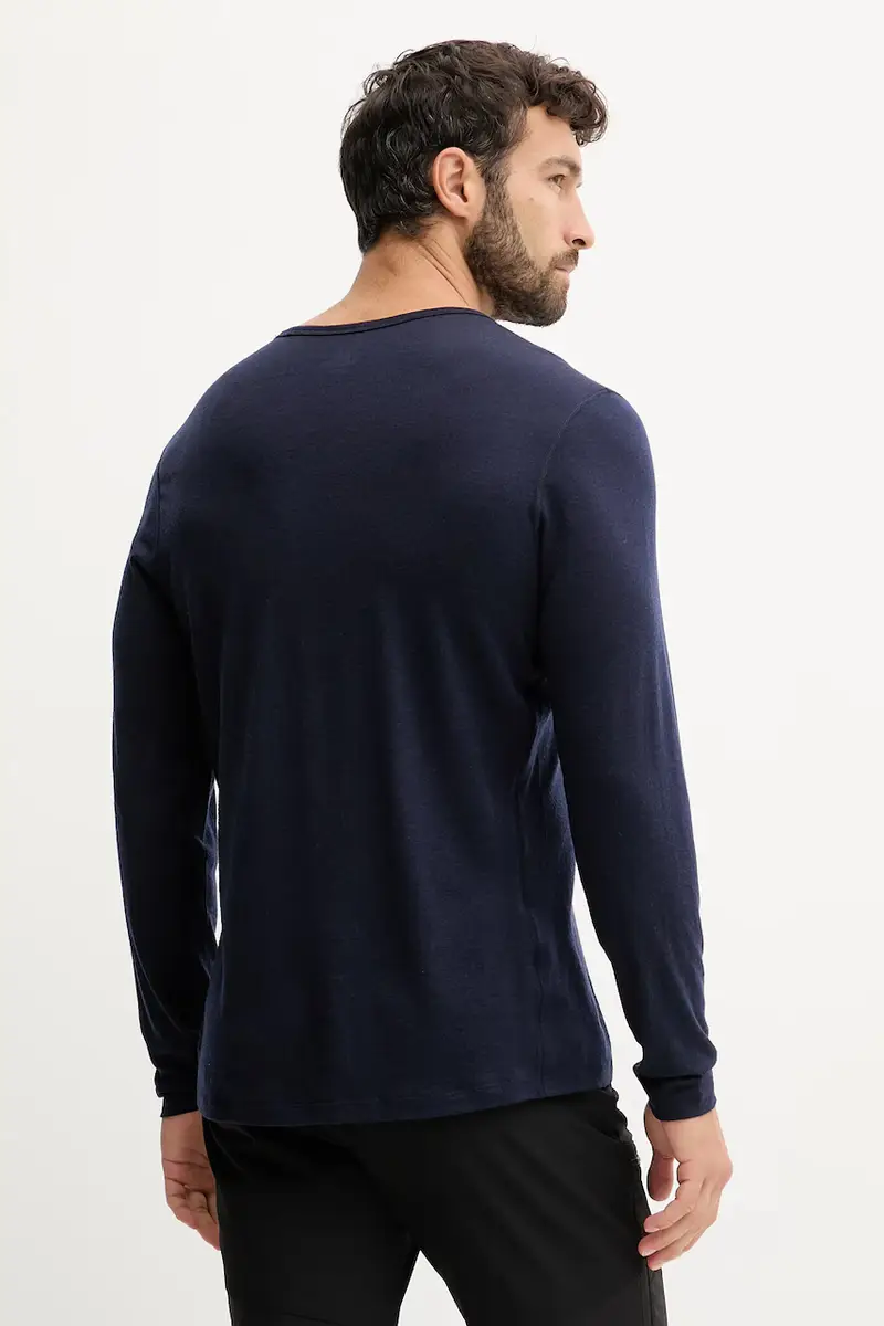 biancheria intima funzionale Merino 200 Oasis colore blu navy IB0A57BD4011 miniatura 3