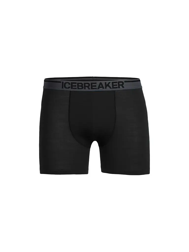Boxer da uomo Merino Anatomica nero | XXL