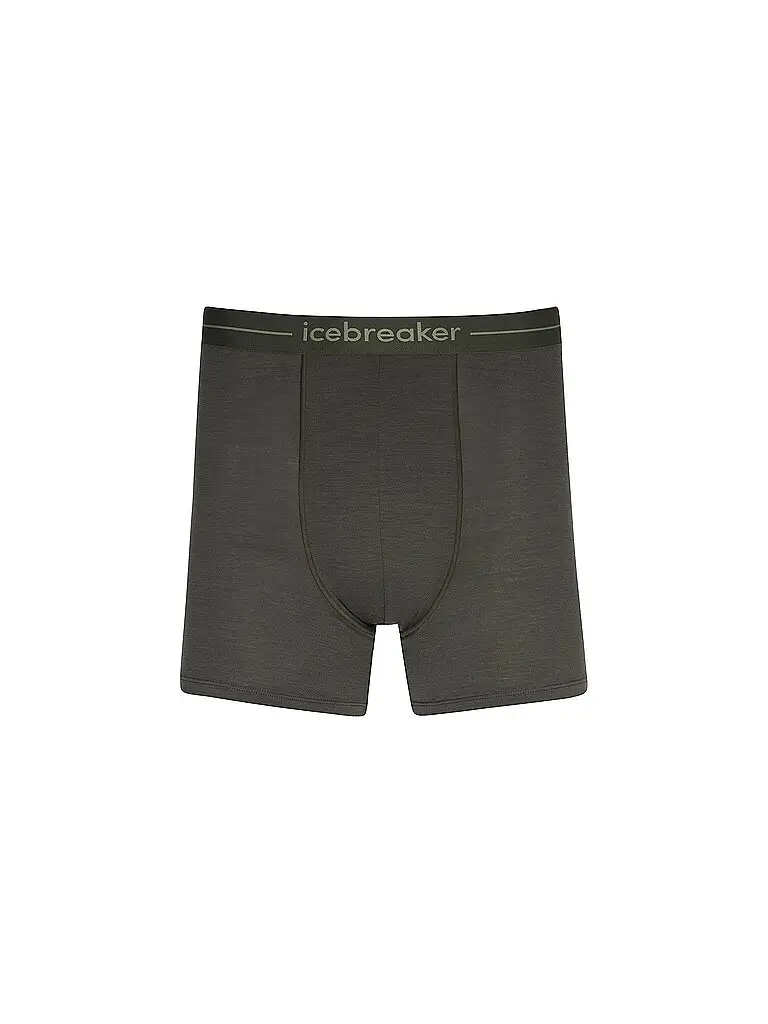 Boxer da uomo Merino Anatomica oliva | S
