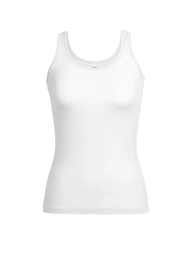 Canotta da donna 150 Merino Siren bianco | XS
