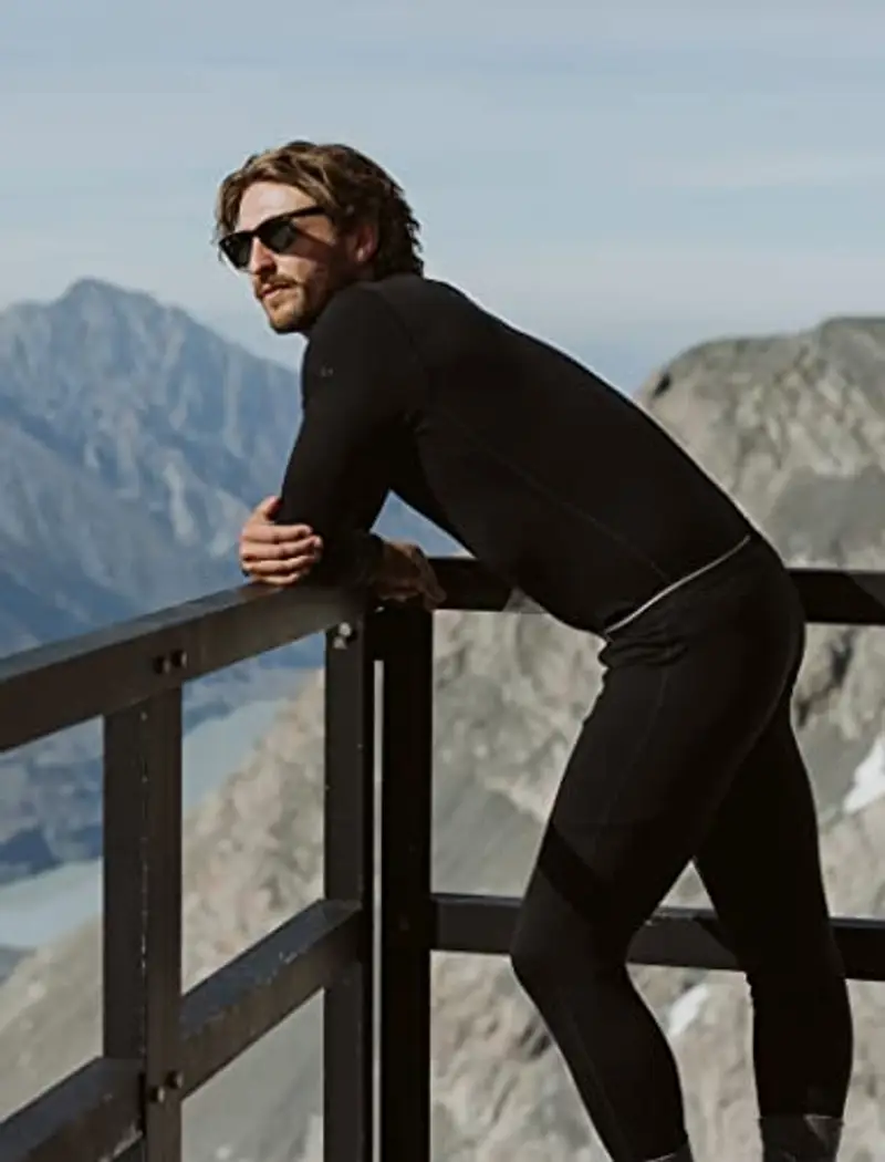 Icebreaker Leggings Uomo Nero 2107503 miniatura 2