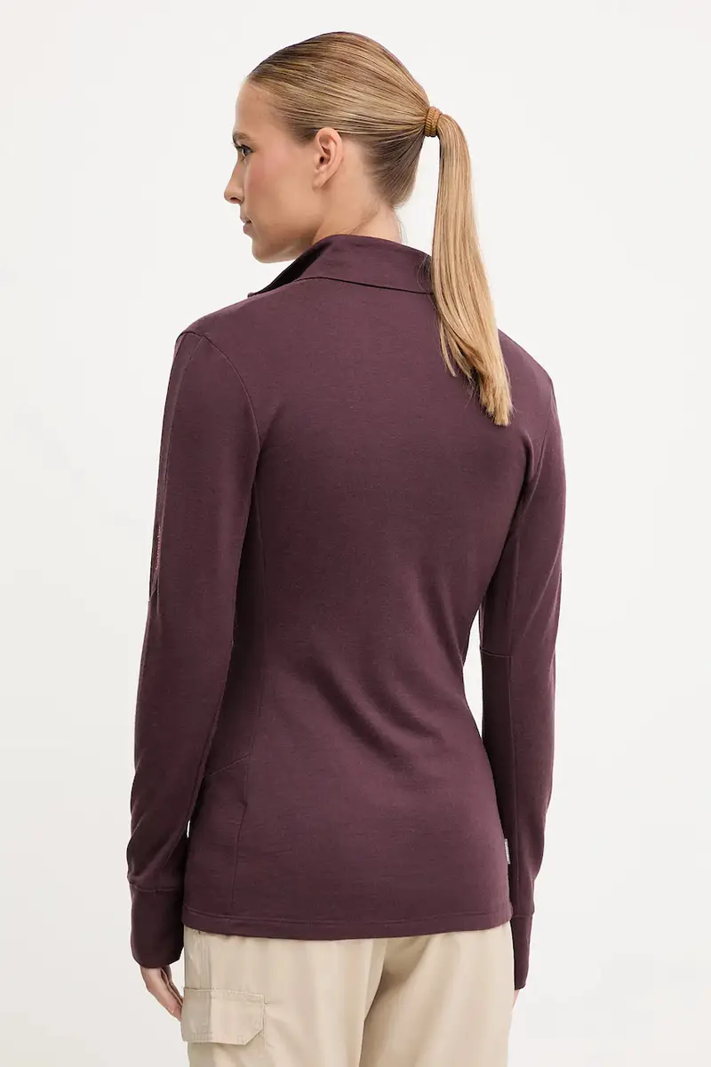 felpa da sport Merino 260 Quantum donna colore violetto IBBA56XQ0GW1 miniatura 3