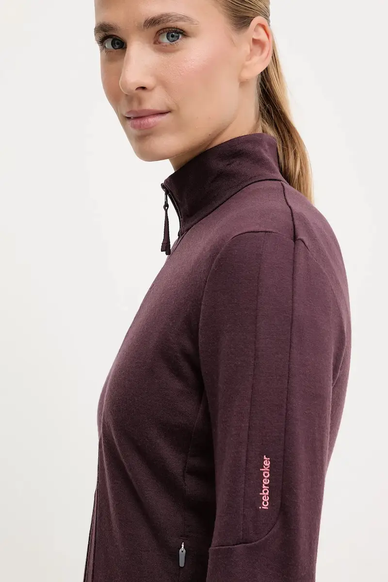 felpa da sport Merino 260 Quantum donna colore violetto IBBA56XQ0GW1 miniatura 4