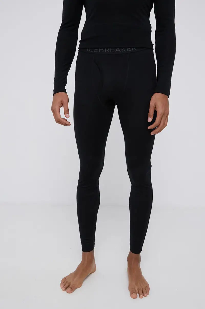 Icebreaker Leggings Nero 3774770