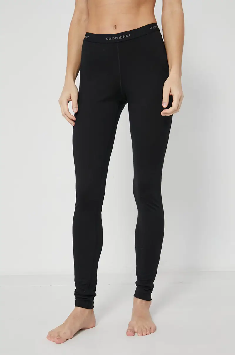 Icebreaker Leggings Nero 3774776
