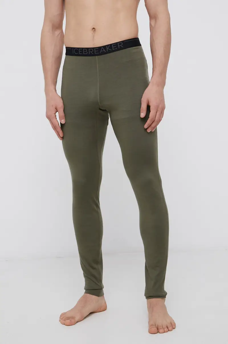 Icebreaker Leggings Verde 2235555