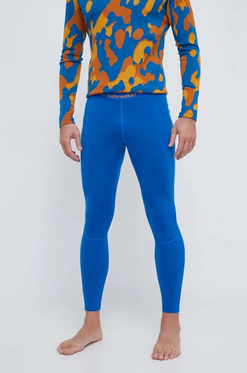 leggins funzionali 200 ZoneKnit Merino Blu