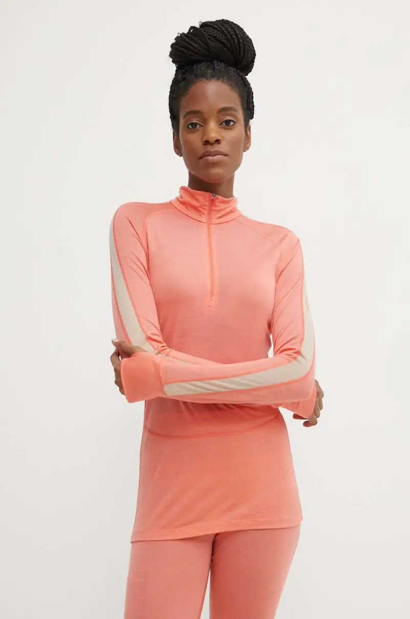 longsleeve funzionale 125 ZoneKnit Merino Blend colore arancione IB0A56XFB951