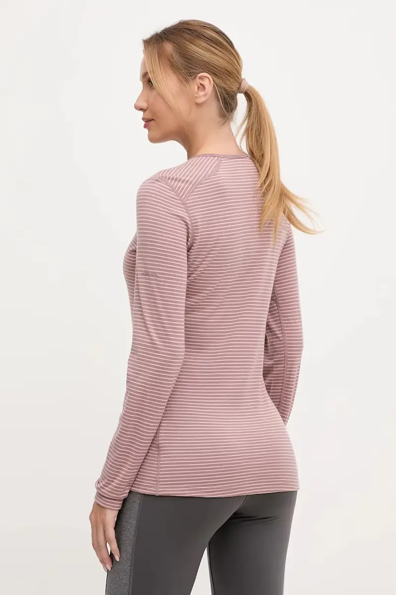 longsleeve funzionale 200 Oasis colore rosa IB1043750K51 miniatura 3