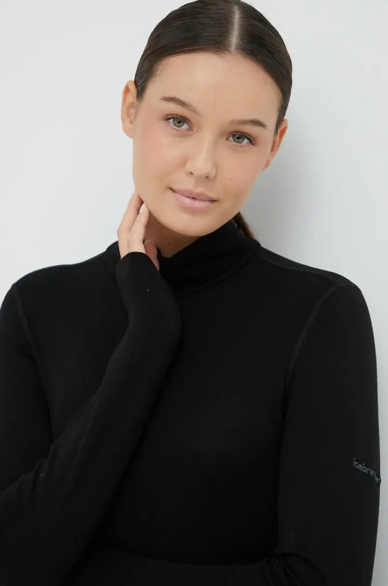 longsleeve funzionale 260 Tech Nero miniatura 4