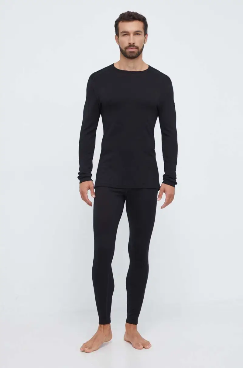 longsleeve funzionale 260 Tech Nero miniatura 2