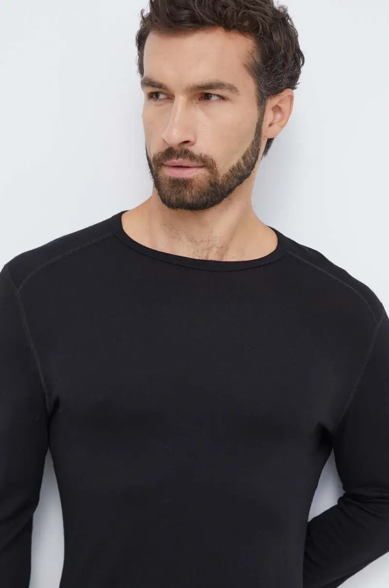 longsleeve funzionale 260 Tech Nero miniatura 3